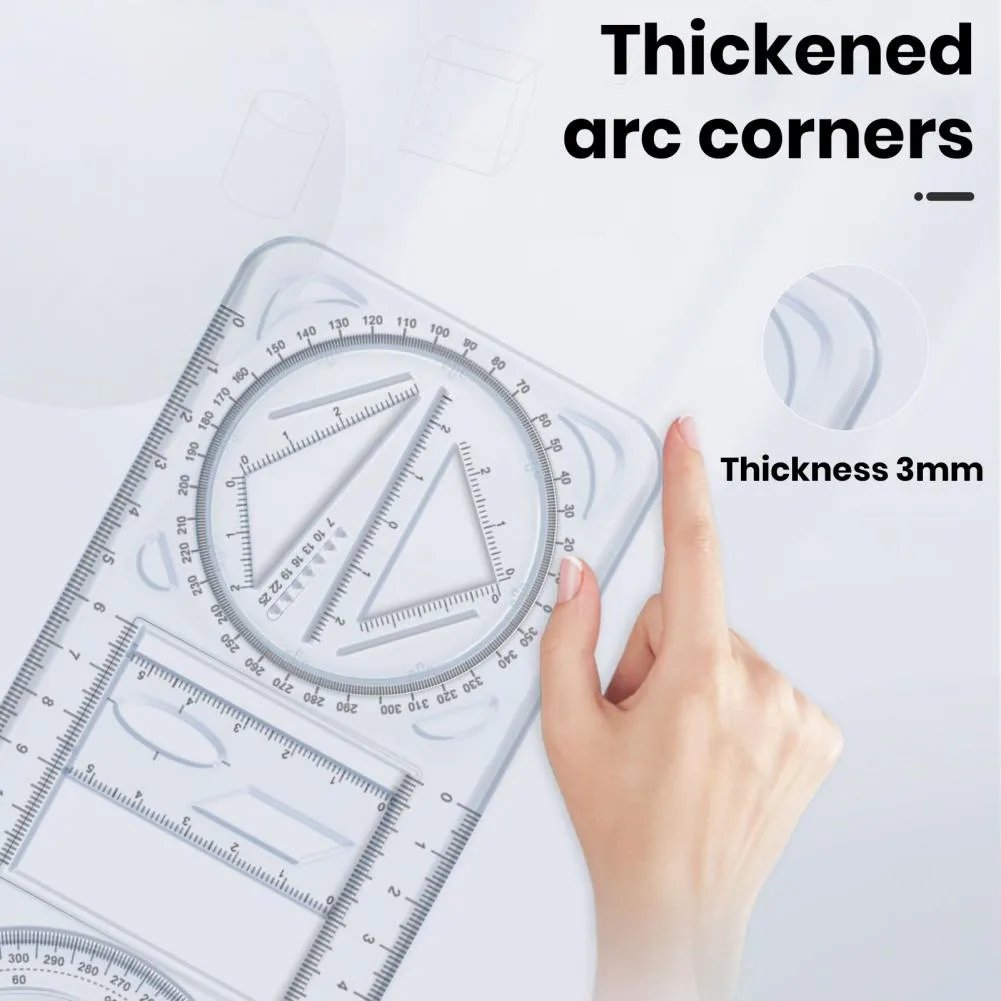 Multifunctional Geometric Ruler