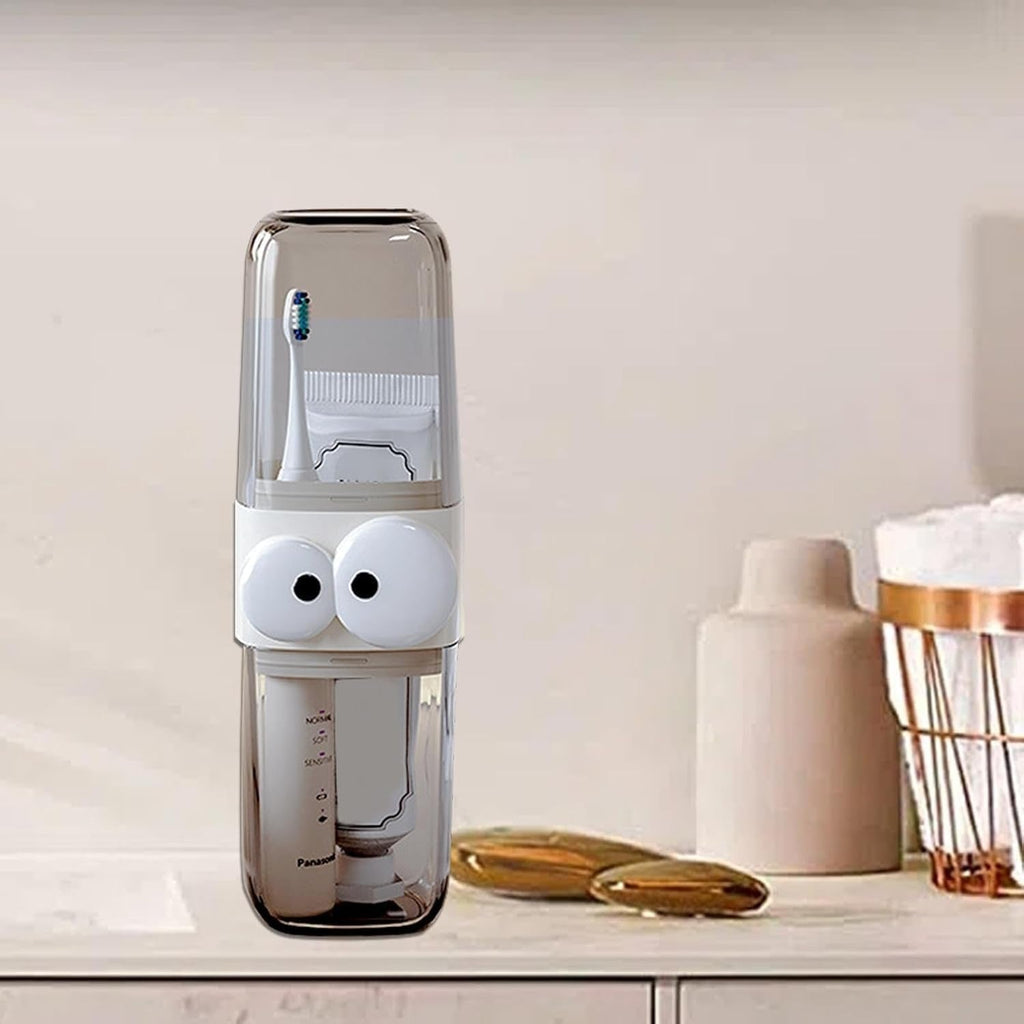 Cute Eye Travel Toothbrush Case