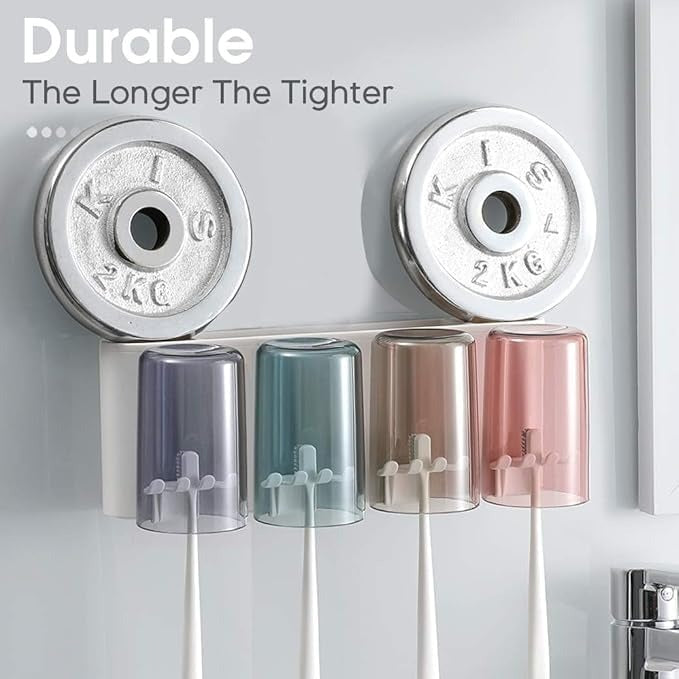 No-Drill Self-Adhesive Bathroom Organizer