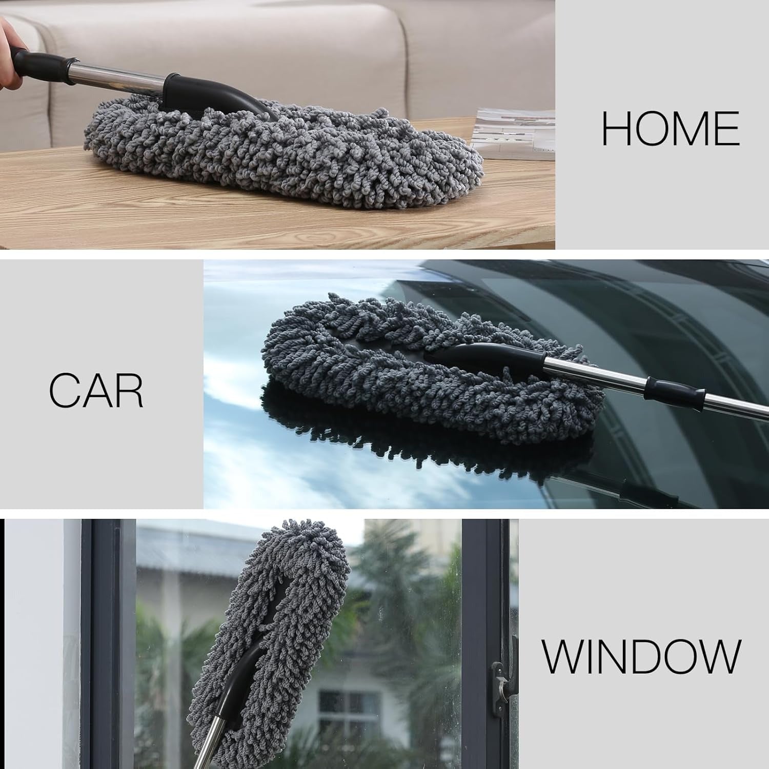 Microfiber Extendable Car Cleaning Duster