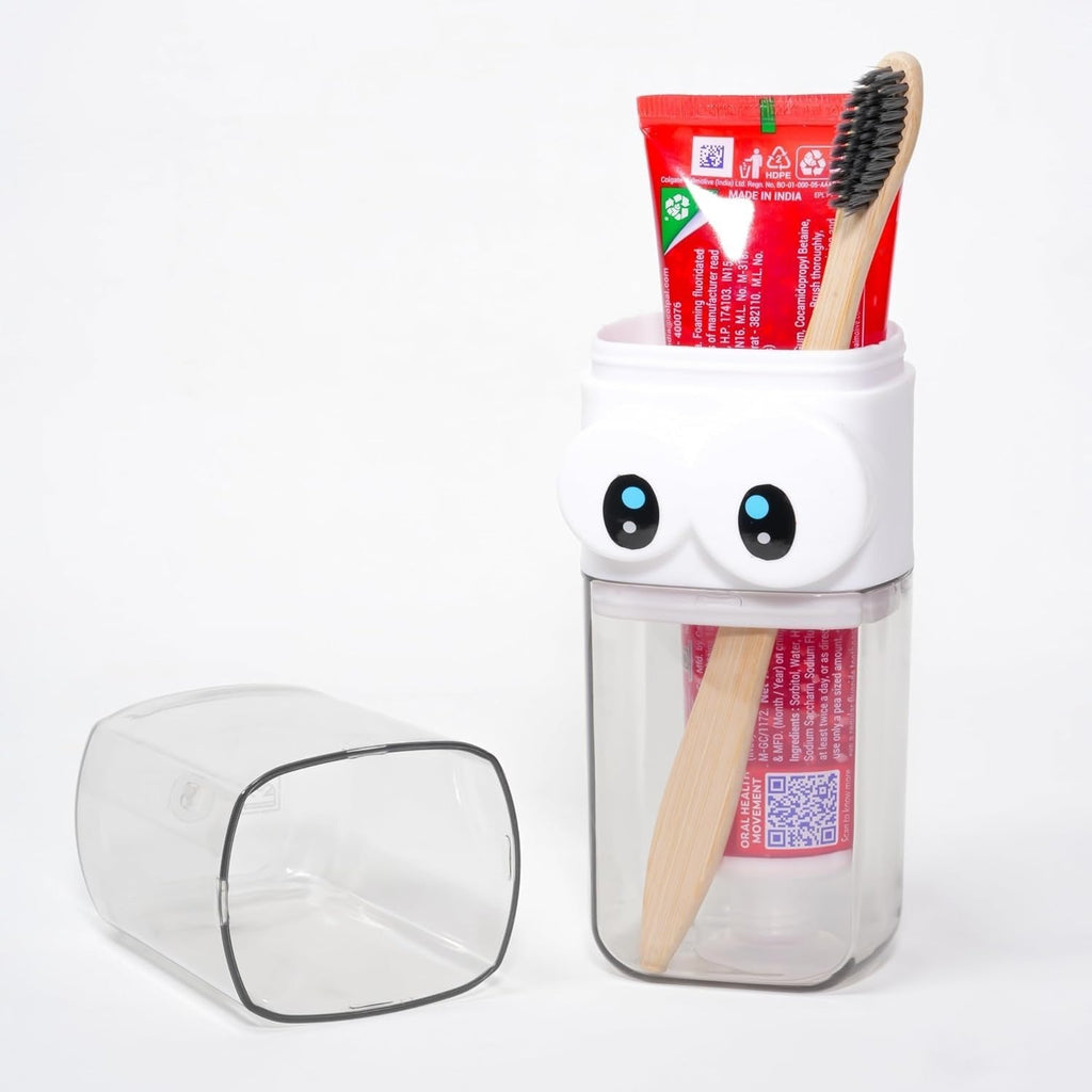 Cute Eye Travel Toothbrush Case