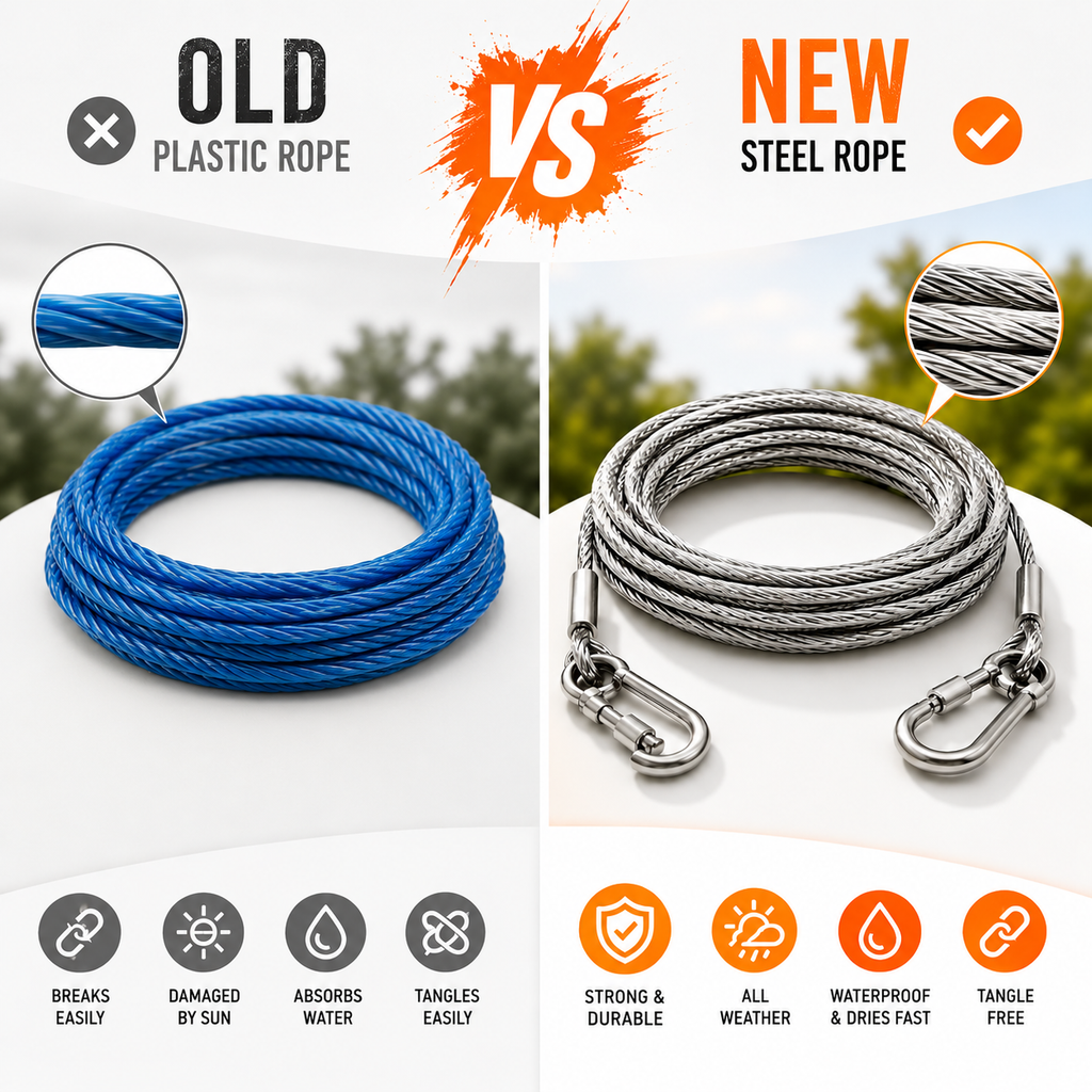 Stainless Steel Rope (5 meters)